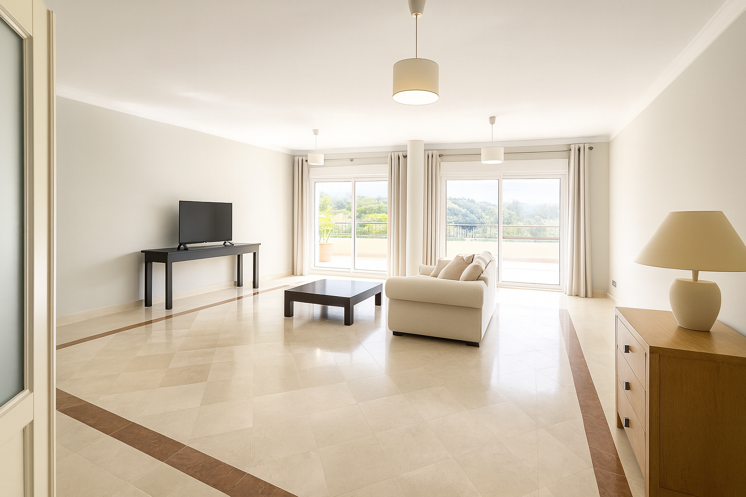 Contemporary Living Room with Scenic View.png